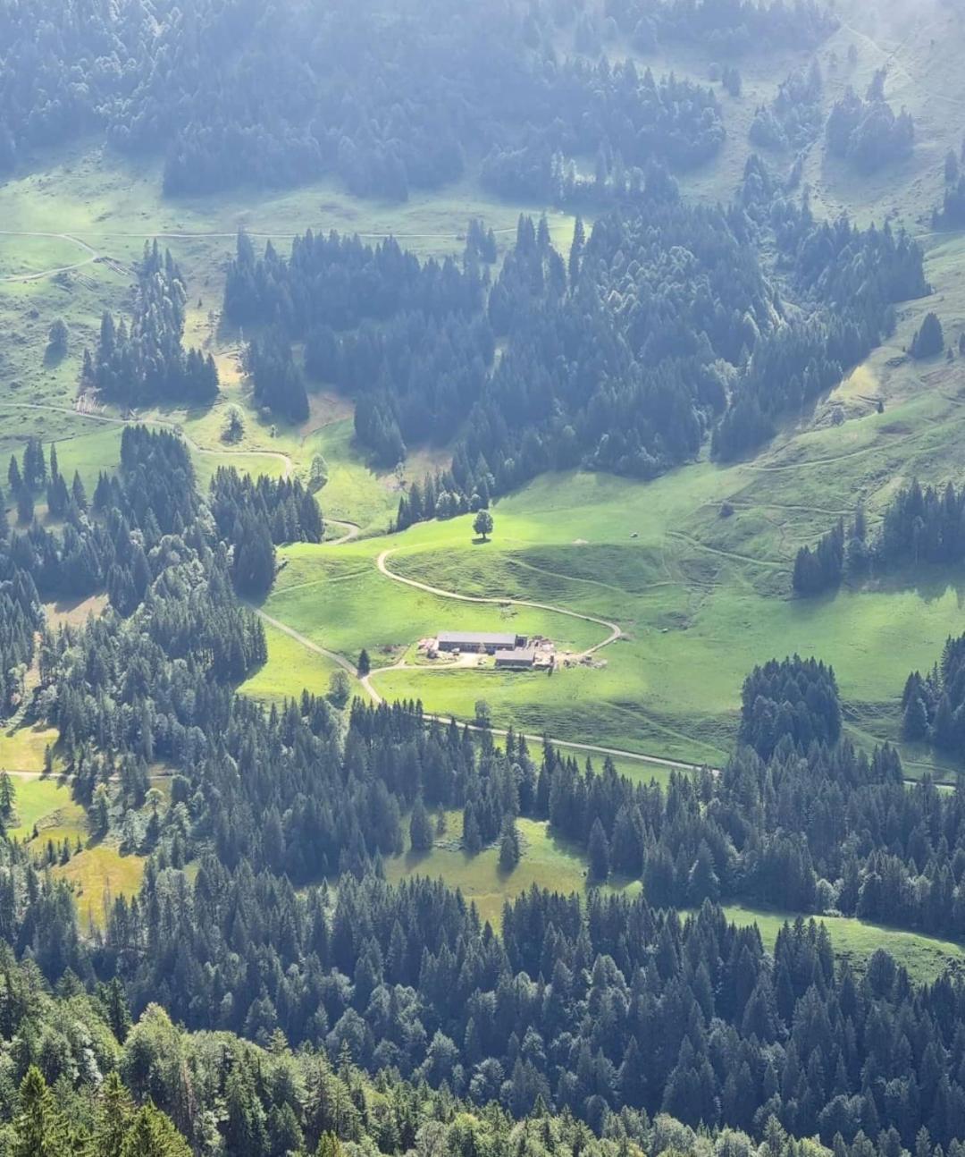 Jausenstation Neuschwand Villa Hittisau Dış mekan fotoğraf
