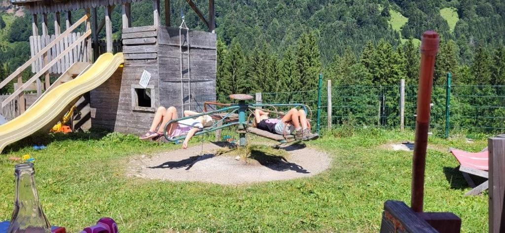 Jausenstation Neuschwand Villa Hittisau Dış mekan fotoğraf