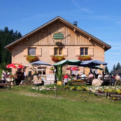 Jausenstation Neuschwand Villa Hittisau Dış mekan fotoğraf